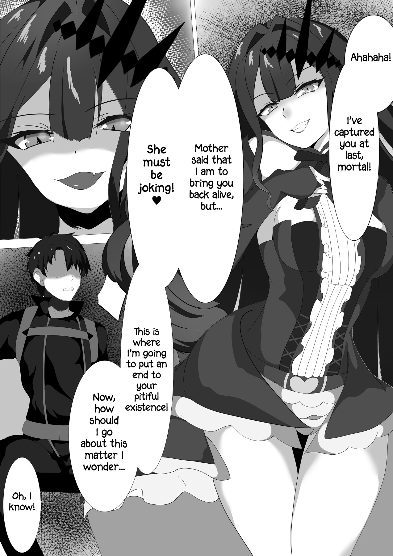 Hentai Manga Comic-Fairy Knight and Insatiable Master-Read-3